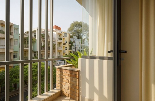 Da Kao Apartment | 30m2 Deluxe Queen Room with Balcony