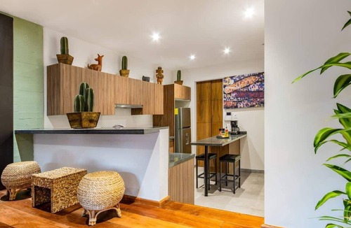 Roma Norte Condo | AC/3 Terraces Oasis/3 BR Stunning Lux Apartment