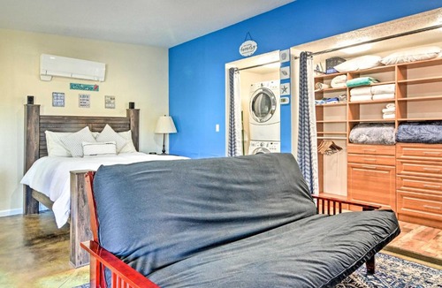 North Albuquerque Acres Apartment | Albuquerque Studio with Shared Pool & Fire Pit!