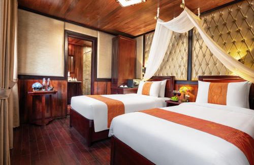 Ha Long Boat Rental | Amanda Legend Cruise 5 Cabin on Ha Long