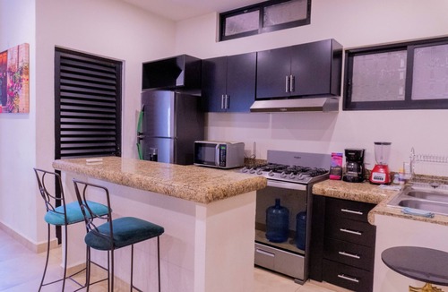 Crucecita Apartment | Aqua&Terra Suite. Centrally located and 15 minutes from the beach.