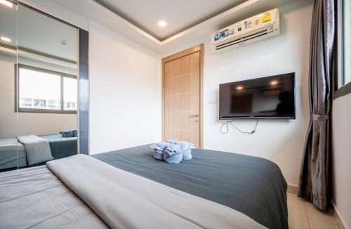 South Pattaya Apartment | Arcadia Comfy 1-Bed Condo Lagoon Pool & Fitness