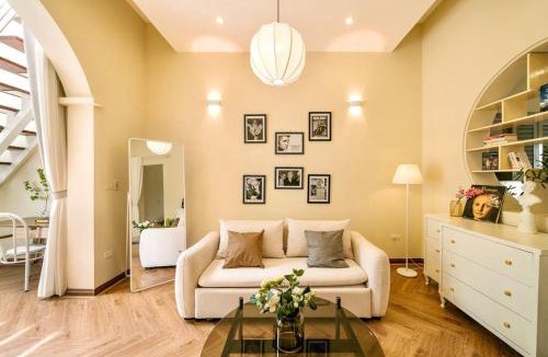 Hang Buom Apartment | Attic 128m2 duplex Glass dome Old town Big Balcony