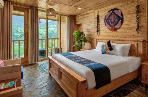 Sa Pa Cabin | Be immersed in Nature Lodge in Muong Hoa valley*Breakfast*Infinity Pool