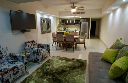 South Hotel Zone Condo | Beachfront 1BR | Pools, Gym, Restaurant & Parking