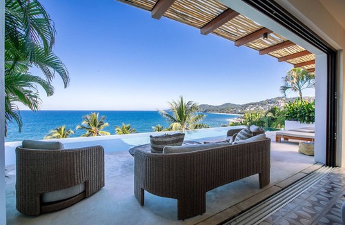 Sayulita Villa | Beachfront Luxury with Views, Heated Pool, Steps to Town