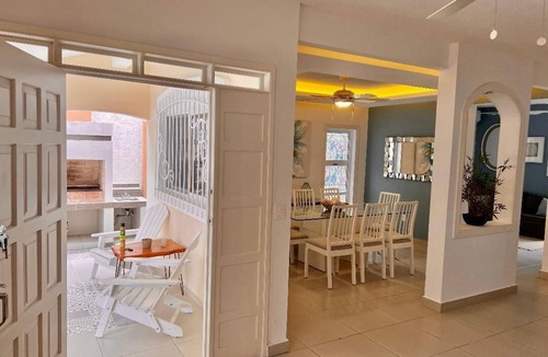 Colonia Andres House | Beautiful house w/pool family and pet-friendly 3 blocks away from the ocean