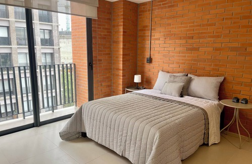 Providencia Apartment | Beautiful loft in amazing Guadalajara with AC, WiFi, fitness room, and workspace
