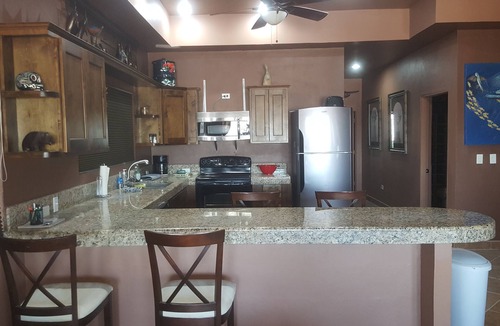 Cholla Bay House | Beautiful Ocean Views and Spacious Patios. Enclosed Vehicle Parking .
