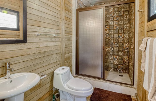 Tulum Cabin | Beautifully designed & secluded cabin with serene views, furnished porch & AC