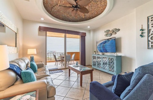 Sandy Beach House | BELLA SIRENA BD 703 Cozy Blue Ocean Oasis Ocean View Condo