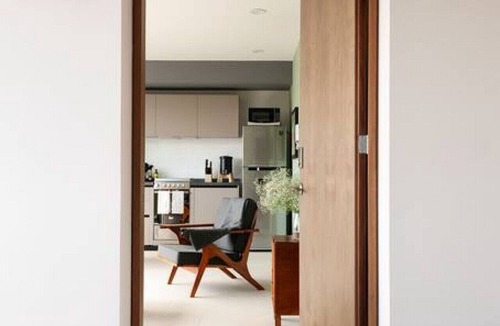 Cuauhtemoc Apartment | Bellas Artes & Downtown Views from a Stylish apt