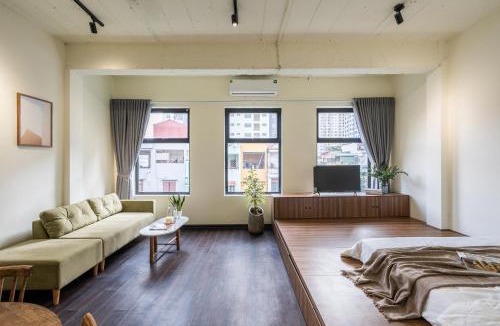 Hai Ba Trung Apartment | Best Location - Garden in City - Egg Coffee Class