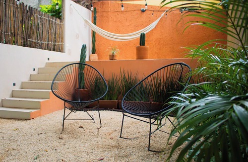 Centro Villa | Boho Suite, Garden and Private Pool in Merida Downtown (Romantic and Exclusive)