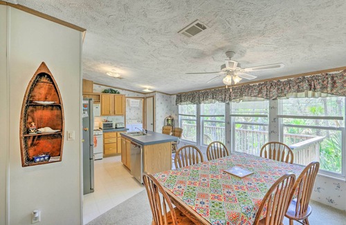 Steinhatchee Cottage | Bright Steinhatchee Home: Proximity to Ocean!