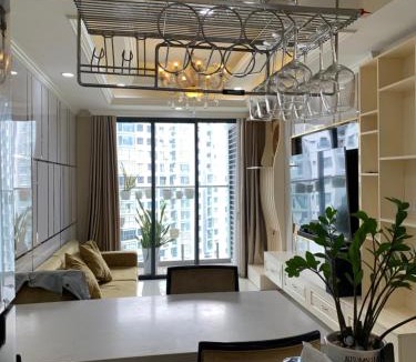 Tan Phu District Apartment | Căn hộ Emerald 2PN 2VS hồ bơi Aeon mall Tân Phú