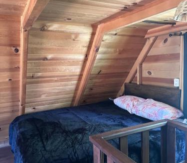 San Jose del Pacifico Ski Chalet | Cabaña en el bosque y cerca al río Starlink