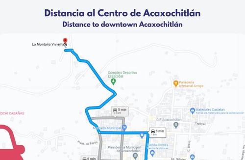 Acaxochitlan Apartment | Cabaña Escondida | Naturaleza y Aventura