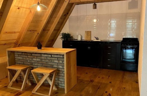 San Jose del Pacifico Apartment | Cabaña Río Bonito: en el Bosque con Río y Chimenea
