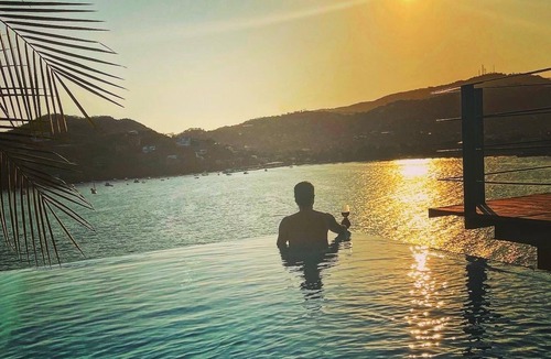 Zihuatanejo Condo | Casa 4 Panoramic Bay Views Private Plunge Pool Walk to Playa La Ropa