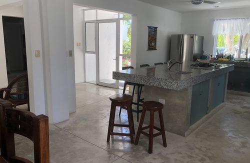 Telchac Puerto House | Casa De Cocos: A Private Beachfront House at own secluded oasis on Gulf of MX