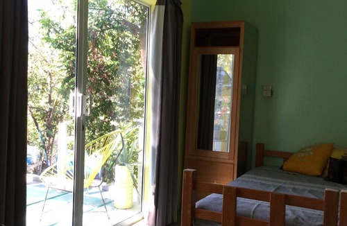 Brisas de Zicatela House | Casa Del Cielo - 1 Bdrm A/C King Suite with patios