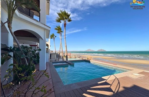 San Felipe House | Casa Francisco beachfront rental perfect for groups up to 14