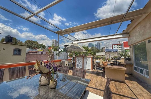 La Condesa Villa | Casa Ha A Soulful 7Br Home w Rooftop, Condesa