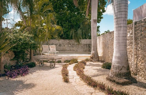 Barrio de Santiago House | Casa Kiiwik - Luxury Property with a Private Outdoor Pool and Parking in Central Merida