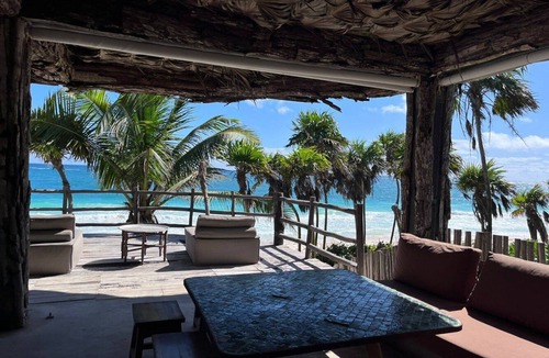 Tankah Cabin | 🌮 Casa Phoenix | Private Beachfront Estate 7 Bungalows + Chef