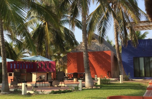 Barra de Colotepec Villa | Casa Tres Azules-Amazing Puerto Escondido Beach Front Villa