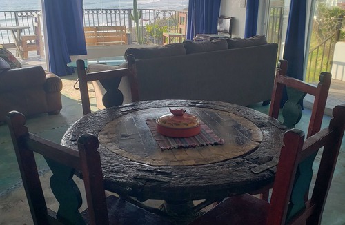 Playas de Rosarito Villa | Casa Vista de la Luna - Ocean view upper level villa, pool, jacuzzi, beach & bbq