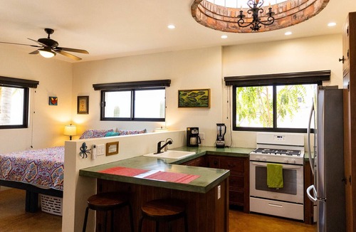 El Sargento House | CASACORAZONmx “Cortez” Private 1bd Beachfront w/Kitchen. Spectacular Views!195/n