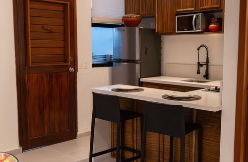 Soliman Bay Apartment | Casita 2-Ocean View. Best Sandy Beach in Tulum. Snorkels, Kayaks, Paddleboards