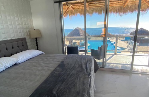 Benito Juarez Hotel | Charming 1-bedroom hotel with a view, WiFi, and AC in enchanting Puerto Peñasco