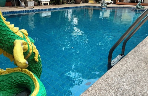 Sattahip House | Charming 2-bedroom Pool Villa in Bangsaray Sattahip with fitness room, WiFi
