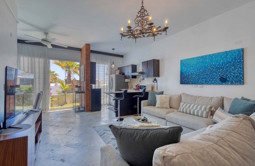 Libertad Apartment | Charming & sunlit condo with pool & balcony - near golf, beaches, & nightlife