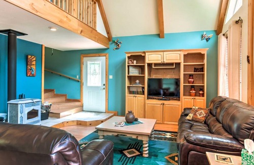 Cloudcroft House | Cloudcroft Home w/Spacious Stargazing Deck!