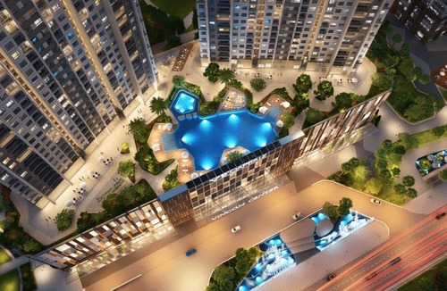 Trung Hoa Nhan Chinh Apartment | Cozy 2-bedroom apartment with city view in Tran Duy Hung str with shopping mall