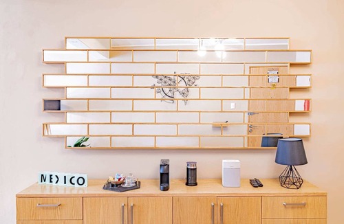 Benito Juarez Apartment | Curated design by WTC | Balcony
