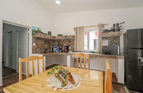 Colonia Repobladores Apartment | Cute and cozy studio flamingos in Cozumel. AC, WIFI, Pool, mezzanine floor,grill