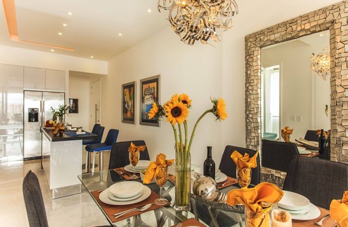 Amapas Condo | D'Terrace Luxury Residences, 3 BR Penthouse Suite, Infinity Pool, Panoramic View