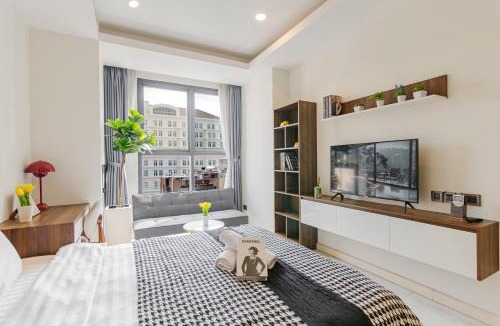Little Japan Apartment | De Lux Central Studio next Hyatt ,Opera House ,Benthanh ,Pool,Gym