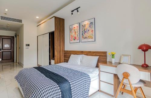 Little Japan Apartment | De Lux Central Studio next Hyatt ,Opera House ,Benthanh ,Pool,Gym