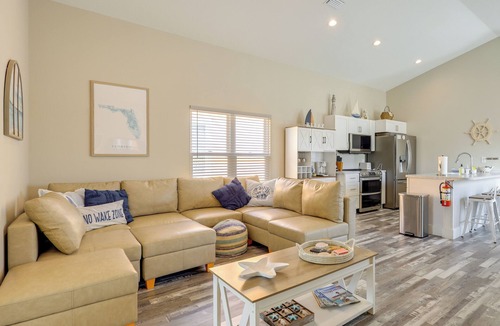 Steinhatchee House | Deck & Steinhatchee River Views: Family Getaway