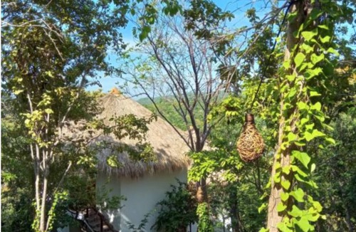 San Agustinillo House | Deluxe Double Room with balcony and sea view