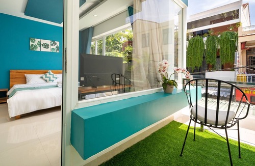 Cam Pho Villa | Deluxe double room with balcony - Dao tien homestay