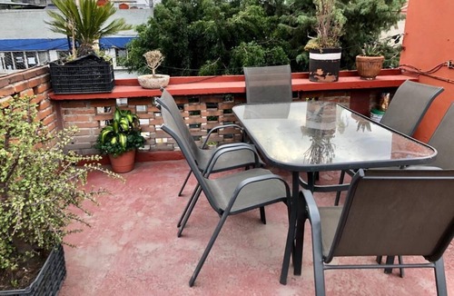 Ixtacalco Apartment | Departamento con roof garden