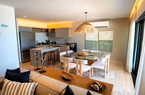 Yucatan Peninsula Villa | Designer decorated villa for 9 Yucalpeten Marina Beach