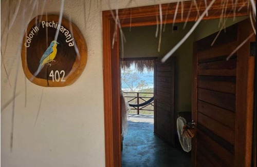 San Agustinillo House | Double room with balcony and sea view
